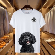 TOY BLACK POODLE TSHIRT - PREMIUM QUALITY BLACK POODLE