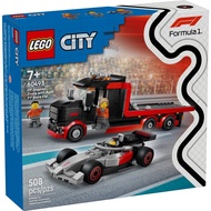 [Dawang Robot] LEGO 60493 F1 Display Truck And Audi F1 Racing Car City