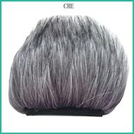 CRE Mic Furry Windscreen Muff for ZOOM H1 H4N H5 H6 Microphone Artificial Windshield