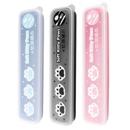 Cutlery Box Student Spoon Storage Box Cutlery Storage Box Portable Box Chopsticks Spoon Box Cute Cut