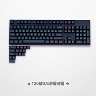 Mechanical Keyboard High Keycap SA Ball Cap PBT Positively Engraved Melt Casting Miami Night Miami K