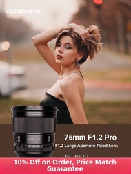 VILTROX | Autofocus Prime Lens 75mm F1.2 XF Z E Mount