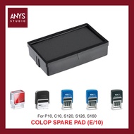 COLOP (E/10) Spare Ink Pad for P10, C10, S120, S126, S160 Self-Inking Stamp