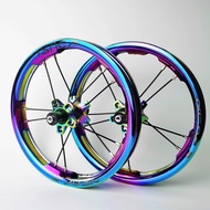 Xpush wheel set 12inch childrens balance bike scooter modified cycling wheel hub electroplating colo