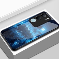 Case For VIVO V29 5G V29 Pro 5G V29E 5G V27 5G V27 5G Phone Night View Anti-Fall Shockproof Glass Sh