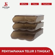 Egg Storage Box Organizer 3 Tier Egg Storage Rack