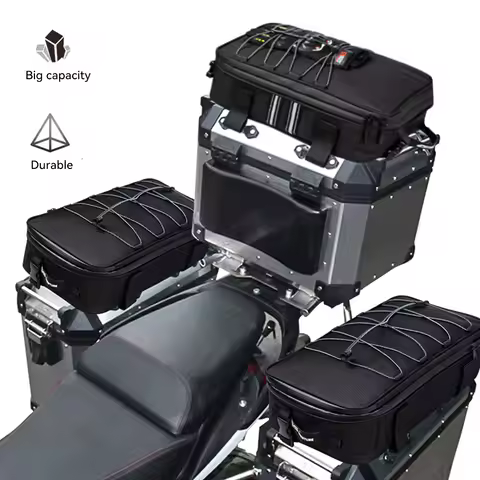 For BMW R 1200 1250 GS LC Adventure Motorcycle Accessories Luggage Bags Waterproof Saddle Bag F650GS