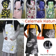 KATUN Cotton Apron - Cotton Patterned Cooking Apron