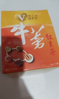 V-care嘉心思牛蒡紅棗茶 15片