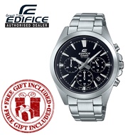 (READY STOCK) Official Marco Warranty CASIO Edifice EFV630D 1A Standard Chronograph Edifice 100% ORI