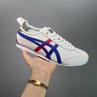 Onisuka Tiger Mexico 66 Men's and Women's Flat Sneakers Synthetic Leather Premium Laces