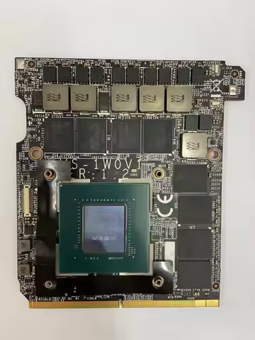 Second-hand GOOD QUALITY GTX1070M N17E-G2-A1 Carte Graphique 8GB GDDR5 - Pour Remplacement Et Upgrad