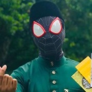 [FITRHINO] Topeng Spiderman Miles Morales muka  gift  kids mask and adult budak cosplay dan spiderman costume