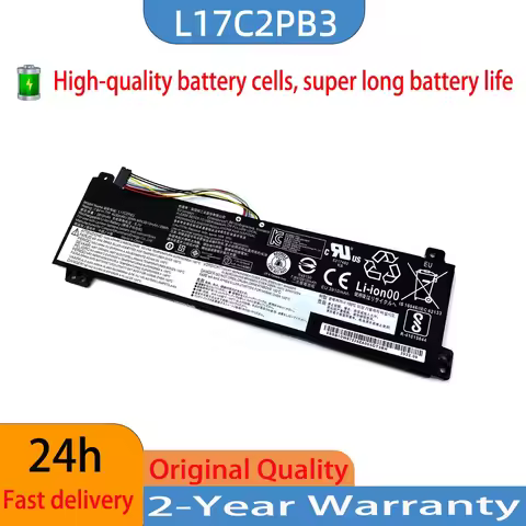Original L17L2PB4 Laptop Battery For Lenovo L17C2PB3 L17M2PB4 L17C2PB4 V330-15Ikb V530-14 V530-15 V1