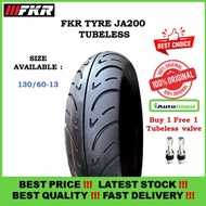 TAYAR FKR JA200 130/60-13 M/C 53J TUBELESS TYRE