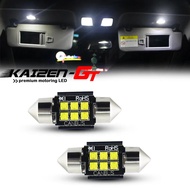 Error Free 6000K Xenon White C5W C10W LED Car License Plate Bulbs Festoon 28/31/36/39/42mm Interior 