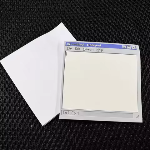 Sticky Notepad Reusable Paper Memo Pad Sticky Memo Pad Adhesive Note Pad For Shopping Lists Leaving 