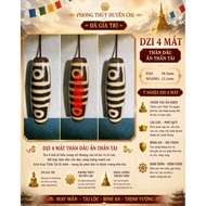 01 DZI Tablet 4 EYES HIDDEN OIL BODY GOD OF WEALTH
