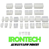 Molex 2 To 24 Pin Way 4.2mm Multi Plug Connector Sets Male + Female + Terminal 5557 5559 connector