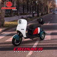 [✅Promo] Sepeda Motor Listrik Roda 3 Pacific Crosser - Motor Listrik