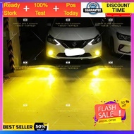 2PCS Ready stork MINI H8 H11 H16 3000k High Power LED Bulb Fog lamp sport light Super yellow colour 