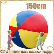 Giant Beach Ball Jumbo Giant Beach Ball Jumbo Inflatable 150cm Large Inflatable Children's Beach Bal
