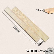 KAYU PINE 20mm x 90mm x700mm Pine Wood Papan Kayu Pallet [NEW READY STOCK][PAPAN SENI/DIY/CRAFT TANG