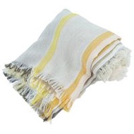 二手 Gucci 橙色棉質披肩，男女通用