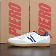 Terlaris Piero Sepatu Sneakers Espana - White/Vintage Blue/Gum