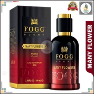 Fogg MANY FLOWER Eau De Perfume Natural Spray Fragrance Fogg Unisex 100ml