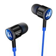 1more E0301 หูฟังคริสตัล MOMO มีรีโมท และ ไมค์ควบคุม (สีน้ำเงิน)