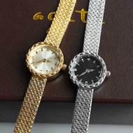 Agete Same Style Medieval Watch Mini Delicate Square Wheat Ear Watch Square Diamond Retro Fashion Cl