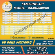 UA48J6300AK SAMSUNG 48" LED TV Backlight (LAMPU TV) SAMSUNG 48 INCH LED TV BACKLIGHT UA48J6300 48J63