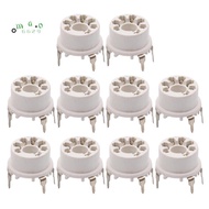 7Pin Plastic Vacuum Tube Socket Valve Base for B&W 6J1 6Z4 6X4 12AE6 6AT6 6BK6 12AV6 6AQ6 6J5 Hifi A
