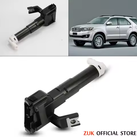 ZUK Front Headlamp Washer Nozzle For TOYOTA FORTUNER 2011-2015 N15 N16 Car Headlight Water Sprayer J
