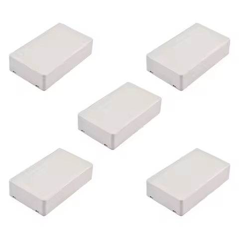 1/5/10/20PCS Project Box ABS Plastic White Electrical Boxes DIY Electronic Junction Box Power Enclos