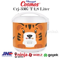 Cosmos Rice Cooker Nonstick 1.8 Liter - CRJ3307T | CRJ-3307T | CRJ-3307T Motif Hasimau Rice Cooker 1.8 Liter CRJ 3307T CRJ 3307T CRJ-3307 T