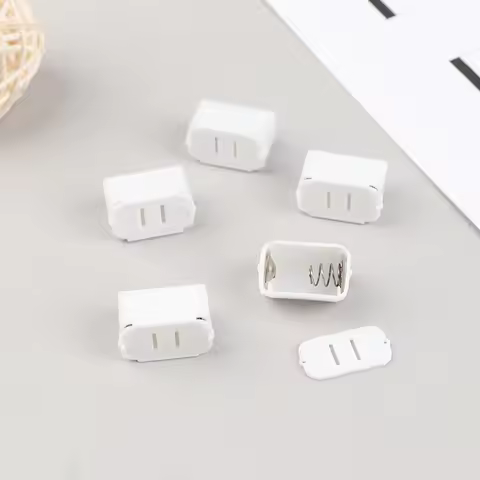 5Pcs Mini L1154F Battery Case Battery Storage Box Battery Holder For AG13 LR44 Coin Cell Battery Com