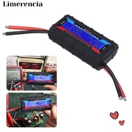 LIMERENCIA RC Aircraft Power Meter, High-Capacity 200A Power Analyzer, Professional 0-60V Range Digi