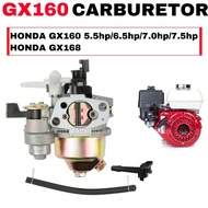 Honda GX160 carburetor 5.5hp 6.5hp 7.0hp 7.5hp GX168 enjine pump 5.0