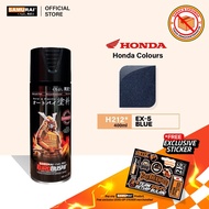 Samurai H212 Ex-5 Blue Honda Colour - Aerosol Coating Spray Paint for Automotive Car Motorcycle