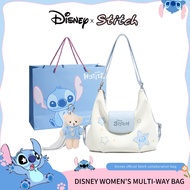 Disney genuine women's bag Stitch co-branded women's bag multi-functional women's bag shoulder tote 
