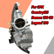 Motorcycle Carburetor Set With Cable For GPX Country125 Demon150 GR Legend150 Genuine Accessories