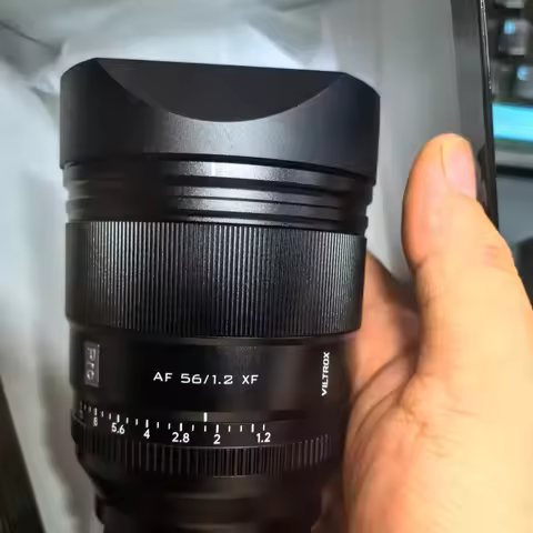 Bayonet Metal Square Lens Hood With Free Cap for Viltrox 56mm F1.2 Pro Z/X/E Mount