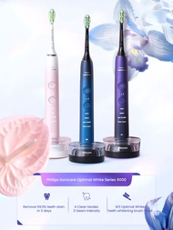 Philips GB HX9911 Diamond Brush Adult Sonic Vibration Electric Toothbrush With Charger