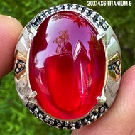 Agate Ring Red Baronnatural (Natural Original) Agate Ring Agate Stone