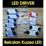 Led Driver Bekalan Kuasa 1W 3W 4-7W 8W 12W 18W 25W For Led Ceiling Panel Downlight Led Eyeball Etc | Dimmer | 3in1Color