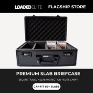 LOADED Premium Slab Briefcase with Lock – Graded Card Case