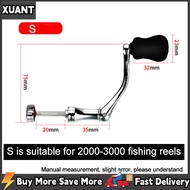 XUANT Spinning Reel Handle Metal Fishing Spinning Reel Crank Handle Rotatable Grip