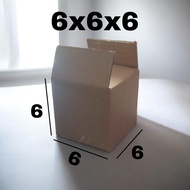 Cardboard Box Packing 6x6x6 cm